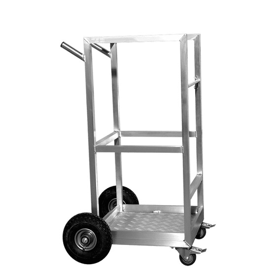 Alluminium Stands Bin Cart