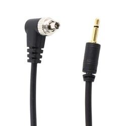 Synchro Cable 30-150cm (PC male / 3,5mm straight)