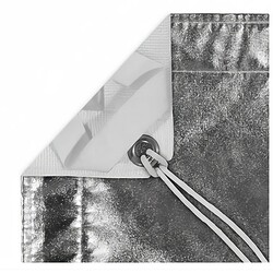 Fabric 8'x8' - Lamé Silver