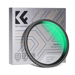 Filter - K&F Concept Star Filter 4 / 8 Points - Ø82mm